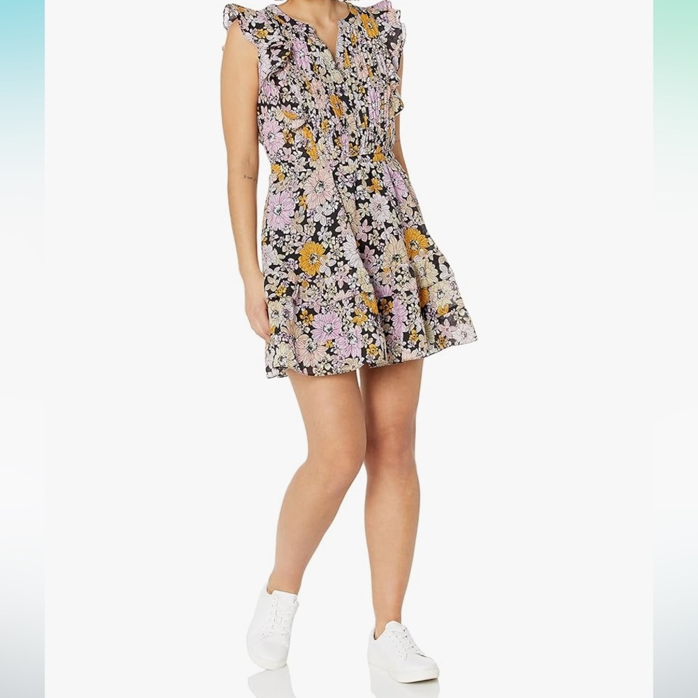 BB Dakota by Steve Madden Medium Floral Mini Dress